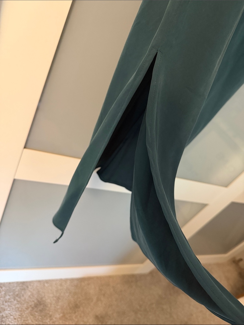 Universal Thread Sleeveless Teal Midi Dress - Picture 3 of 6